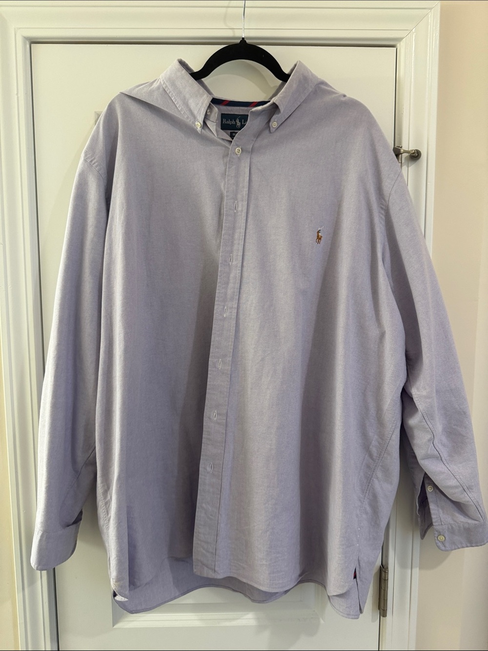 Ralph Lauren Light Lavender Button-Down Shirt